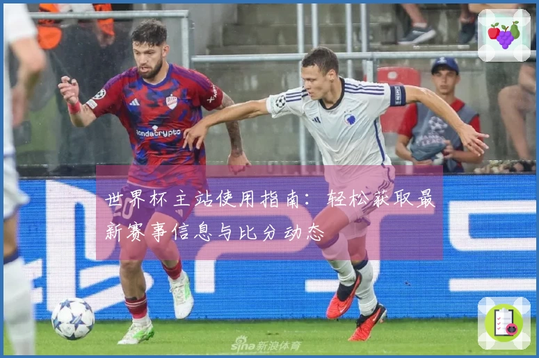 世界杯主站使用指南：轻松获取最新赛事信息与比分动态
